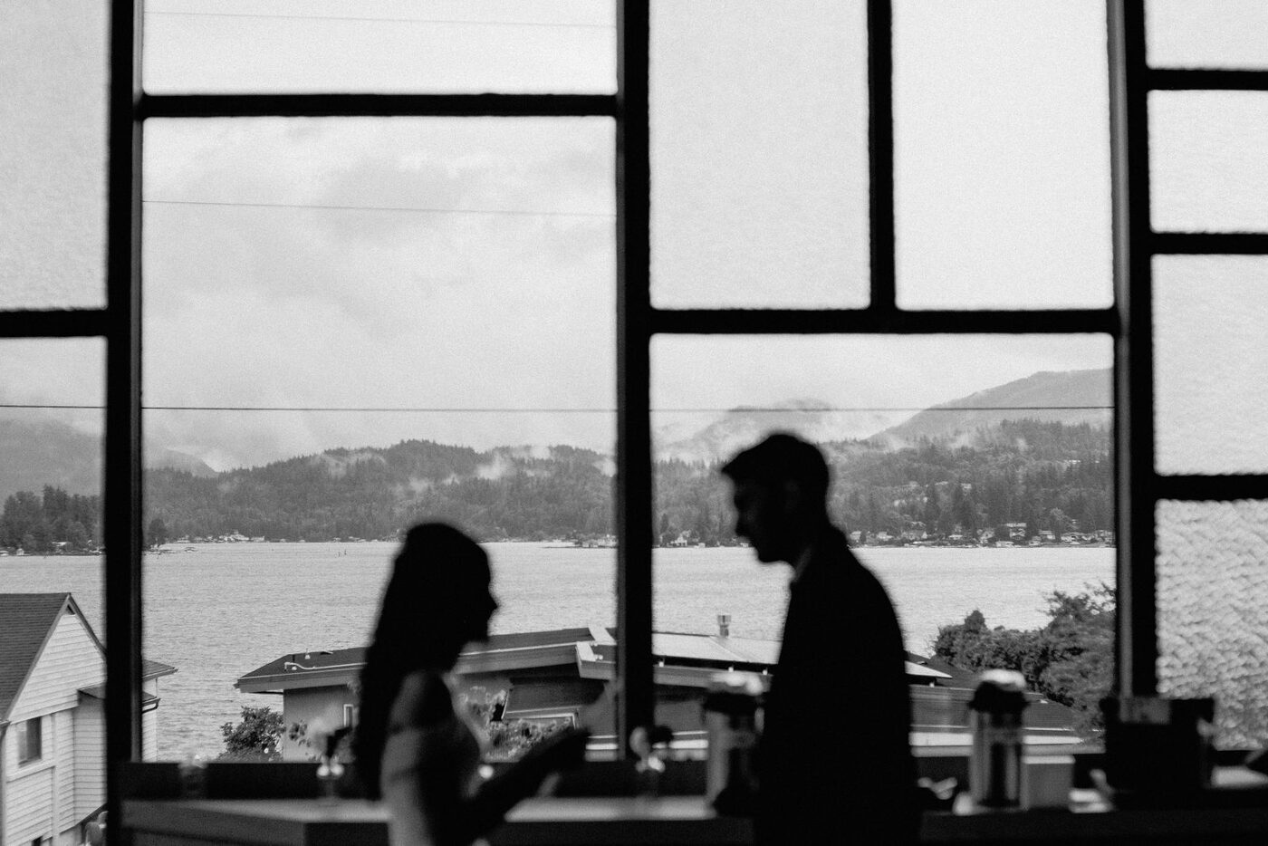 Wedding moment photographed in a documentary style